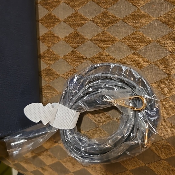 Dune 2 Tone purse Orange/Navy Purse With Shoulder Strap - Picture 2 of 3